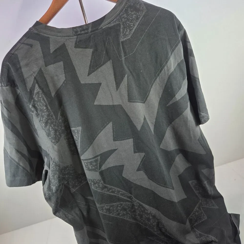 Jordan Essentials Printed T-Shirt Off Noir Black Grey 3XL